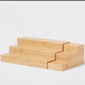Bamboo Expandable Spice Rack